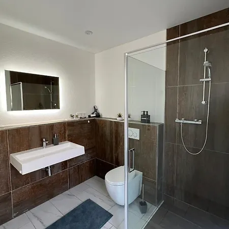 Apartmán Stylische Wohnung, Toller Ausblick Selbst-check-in *