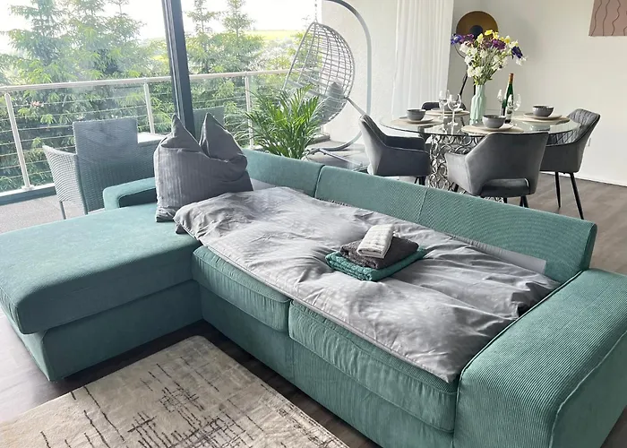 Stylische Wohnung, Toller Ausblick Selbst-check-in Lejlighed Bad Berleburg