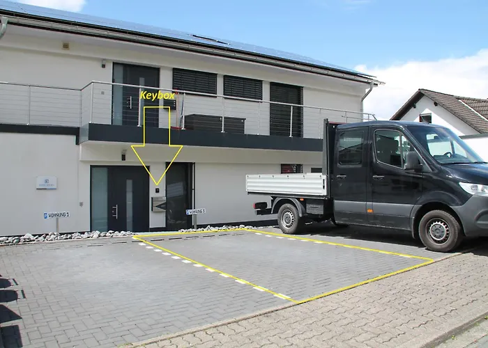 Stylische Wohnung, Toller Ausblick Selbst-check-in Lejlighed *